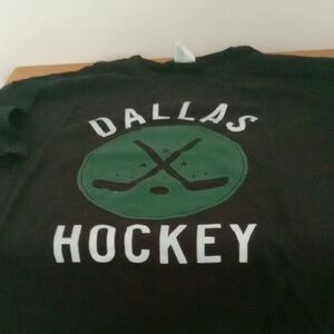 Port and Company Black Dallas Hockey Tee